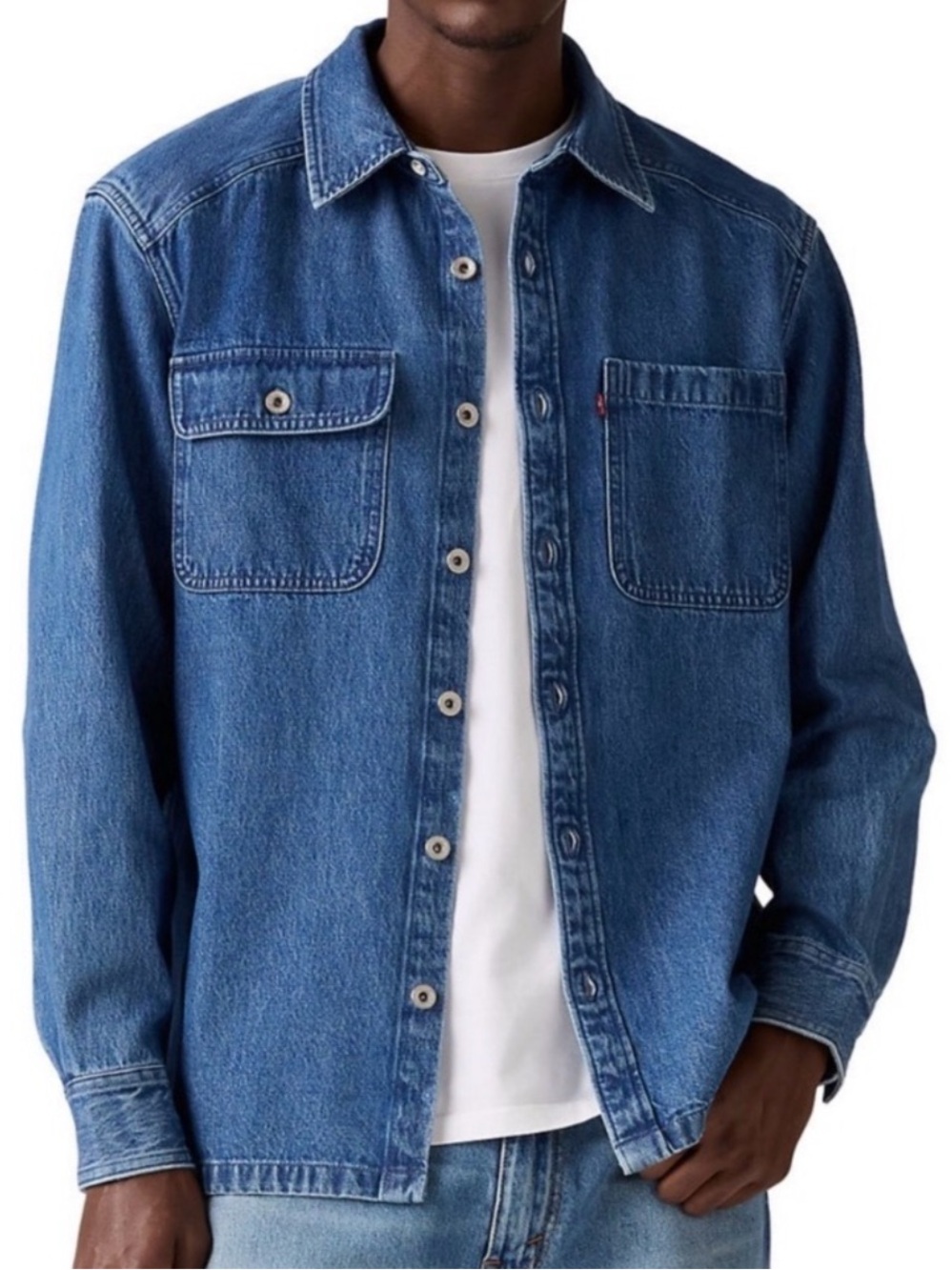 Levi’s Truckee Denim Overshirt Men’s XXL NWT Workwear Shirt Jacket